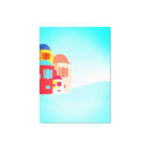 Farbenfrohe Küstenlandschaft