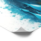 farbenfrohe Lackcockapos Poster (Ecke)