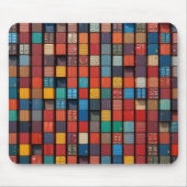 Farbenfrohe Ladung: Containernetz für die industri Mousepad (Vorne)
