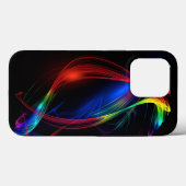 Farbenfrohe Lampen iPhone Case (Rückseite (Horizontal))