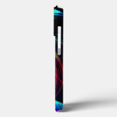 Farbenfrohe Lampen iPhone Case (Rückseite / Links)