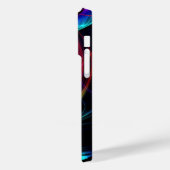 Farbenfrohe Lampen iPhone Case (Rückseite / Links)