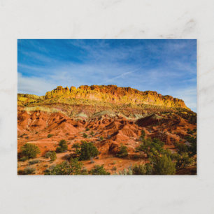 Farbenfrohe Landschaft Hauptstadt Riff Nationalpar Postkarte