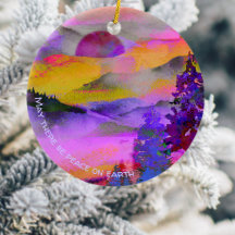 Farbenfrohe Landschaft