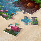 Farbenfrohe Landschaft Puzzle (Seite)