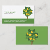 Farbenfrohe Landschaftskarte Visitenkarte (Vorne/Hinten)