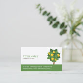 Farbenfrohe Landschaftskarte Visitenkarte (Stehend Vorderseite)