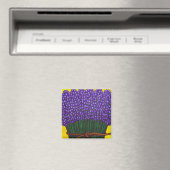 Farbenfrohe Lavender Magnet (In Situ (Geschirrspüler))