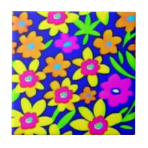 Farbenfrohe lebendige Blume