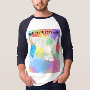 Farbenfrohe, lebendige Wasserfarben Sommerspass Hu T-Shirt