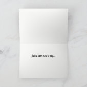 Farbenfrohe Lebensweise Karte (Innenseite)