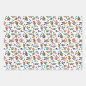 Farbenfrohe Lebensweise unter Wasser Geschenkpapier Set (Vorderseite 2)