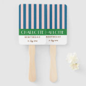 Farbenfrohe, lebhafte Farbfreude Minimalistische S Fächer (Vorne und Hinten)