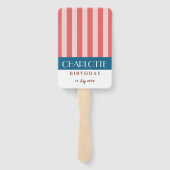 Farbenfrohe, lebhafte Farbfreude Minimalistische S Fächer (Rückseite)