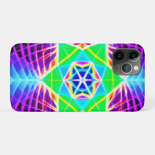 Farbenfrohe, lebhafte Muster Case-Mate iPhone Hülle (Rückseite (Horizontal))