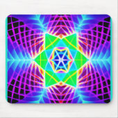 Farbenfrohe, lebhafte Muster Mousepad (Vorne)