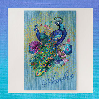 Farbenfrohe, lebhafte Pfauenplume Pfau Schwanz Puzzle