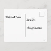 Farbenfrohe Lebkuchenwein Weihnachten (Rückseite)