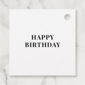 Farbenfrohe Lederkunst Geschenkanhänger (Rückseite)