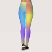 Farbenfrohe Leggings (Rückseite)