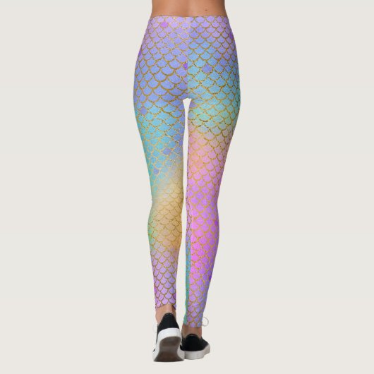 Farbenfrohe Leggings (Rückseite)