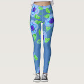 Farbenfrohe Leggings (Vorderseite)