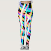 Farbenfrohe Leggings (Vorderseite)