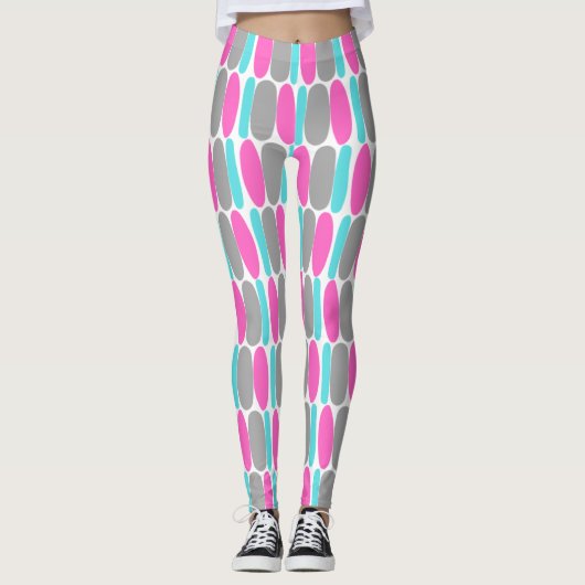 Farbenfrohe Leggings (Vorderseite)
