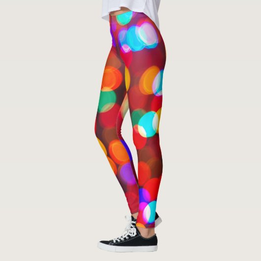 Farbenfrohe Leggings (Links)