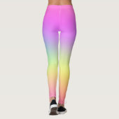 Farbenfrohe Leggings (Rückseite)