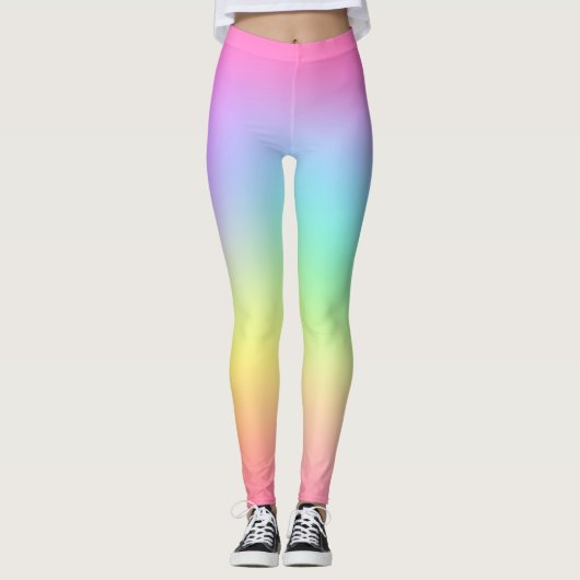Farbenfrohe Leggings (Vorderseite)
