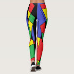 Farbenfrohe Leggings Abstrakte Farben<br><div class="desc">Farbenfrohe Leggings Frische Farben Design</div>