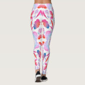 Farbenfrohe Leggings mit einem lebendigen Muster i (Rückseite)