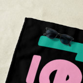 Farbenfrohe Lehrerin 6. Klasse Strandtuch (Beispiel)