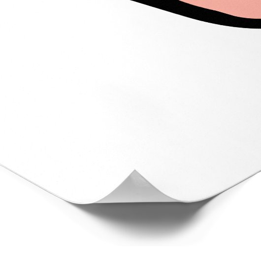 Farbenfrohe Lehrerin Name Bleistift-Cartoon Poster (Ecke)