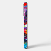 Farbenfrohe Leinwand Paint Spritzer Case-Mate iPhone Hülle (Rückseite / Links)