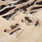 Farbenfrohe Leopard Meter Textile Muster Puzzle (Seite)