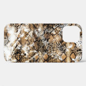 Farbenfrohe Leopard Zebra Camouflage Muster Case-Mate iPhone Hülle (Rückseite (Horizontal))