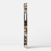 Farbenfrohe Leopard Zebra Camouflage Muster Case-Mate iPhone Hülle (Rückseite / Rechts)