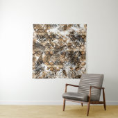 Farbenfrohe Leopard Zebra Camouflage Muster Wandteppich (Beispiel (Horizontal))