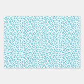 Farbenfrohe Leopardenverpackung Geschenkpapier Set (Vorderseite)