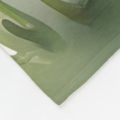 Farbenfrohe Leuchte Wasserfarben Kunst Fleecedecke (Ecke)