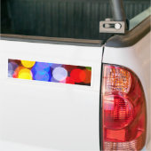 Farbenfrohe Leuchten Autoaufkleber (Auf Lkw)