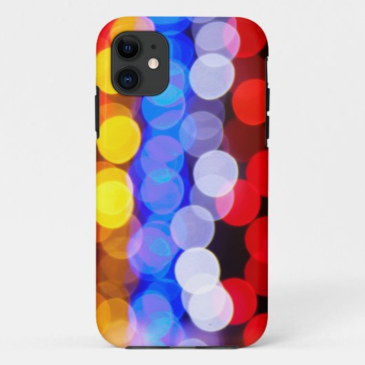 Farbenfrohe Leuchten Case-Mate iPhone Hülle (Rückseite)