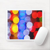 Farbenfrohe Leuchten Mousepad (Mit Mouse)