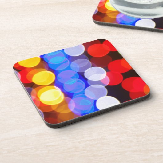 Farbenfrohe Leuchten Untersetzer (Linke Seite)