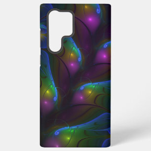 Farbenfrohe Leuchtende Abstrakte Moderne Trippy-Fr Samsung Galaxy Hülle
