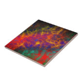 Farbenfrohe leuchtende Keramik Tile Abstrakt Fliese (Seite)