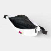 Farbenfrohe LGBT Pride German Shepherd Dog Pile Bauchtasche (Offen)