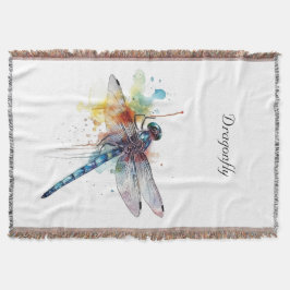 Farbenfrohe Libelle anpassbar Decke